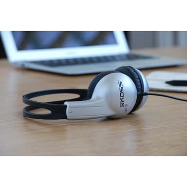 KOSS Hörlur UR10 On-Ear Silver