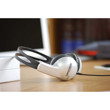 KOSS Hörlur UR10 On-Ear Silver
