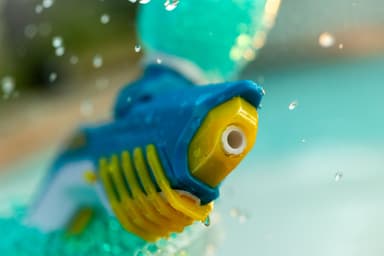Gel Blaster Piranha och Gellets