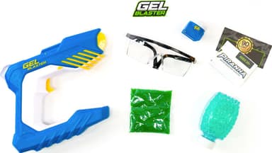 Gel Blaster Piranha och Gellets