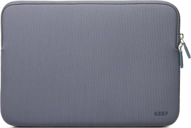 KEEP 14" neopren/textil laptopfodral (blå granit)