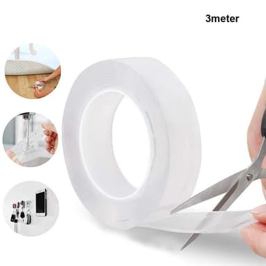 Nano Tape | Återanvändbar dubbelhäftande tejp 3 m
