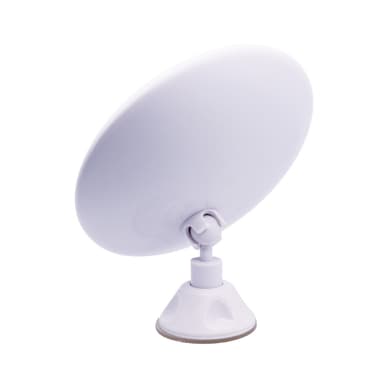 UNIQ Rund LED-spegel med Sug