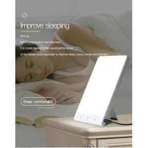 Ljusterapilampa 10.000 lux LED