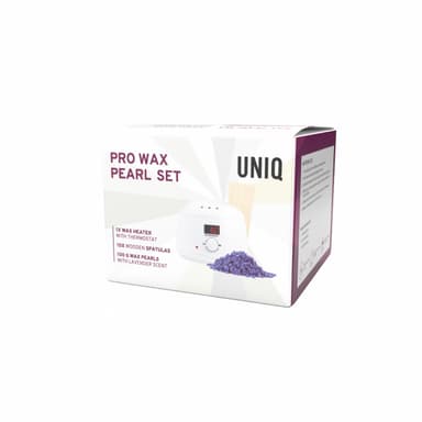UNIQ Wax Pearls Kit med LED-skärm