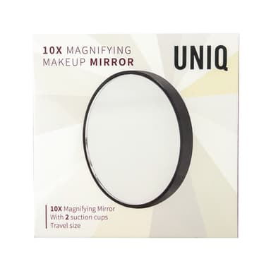 UNIQ Makeup 10X Spegel med Sug - Svart