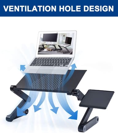 Multifunktionellt Laptopbord med Musmatta