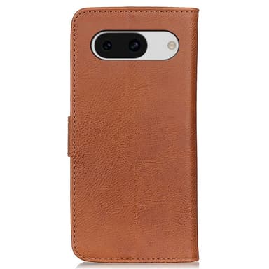 KHAZNEH Google Pixel 8a Plånboksfodral - Brun