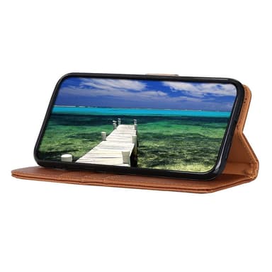 KHAZNEH Google Pixel 8a Plånboksfodral - Brun