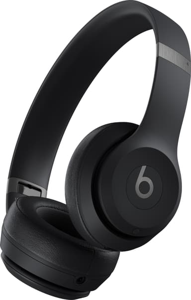 Beats Solo 4 trådlösa on ear-hörlurar (mattsvarta)