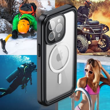 Vattentätt skyddsfodral M iPhone 15 Pro