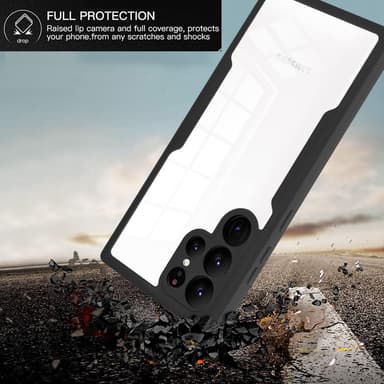 TPU-material 360° all-inclusive mobiltelefonfodral för Samsung-telefon