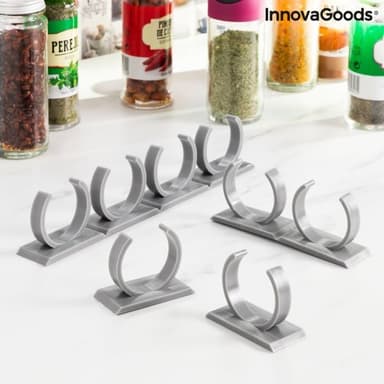 InnovaGoods kryddhylla - sjÃ¤lvhÃ¤ftande & vÃ¤gghÃ¤ngd
