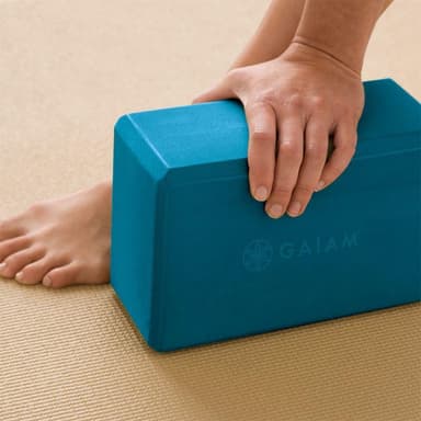 Gaiam Blue Teal Block, Yoga block