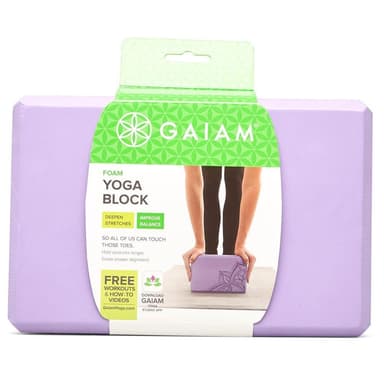 Gaiam Lilac Point Block, Yoga block