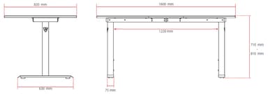Arozzi Arena gamingbord (grön)