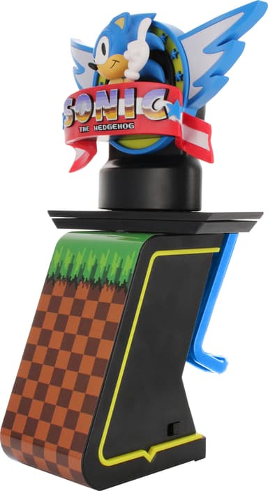 Cable Guys IKON smartphone/kontrollerhållare figur (Sonic)