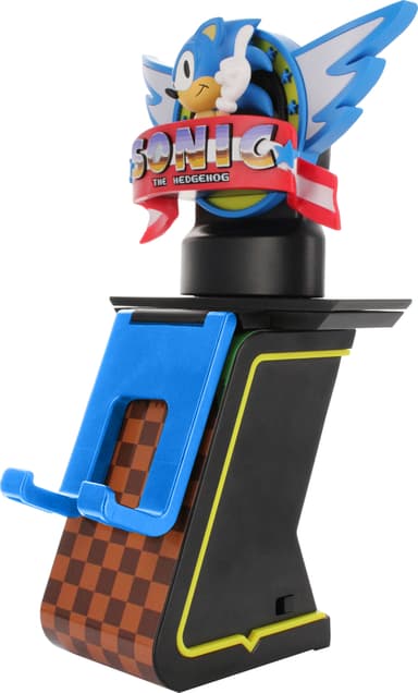 Cable Guys IKON smartphone/kontrollerhållare figur (Sonic)