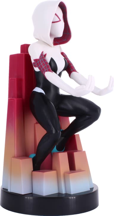 Cable Guys smartphone/kontrollerhållare figur (Spider-Gwen)