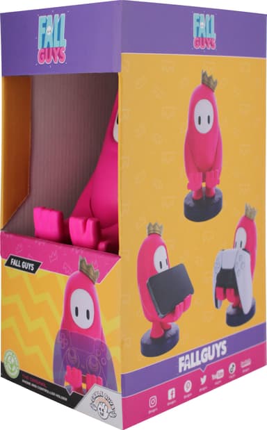 Cable Guys smartphone/kontrollerhållare figur (Fall Guys)