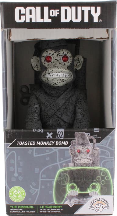 Cable Guys smartphone/kontrollerhållare figur (Toasted Monkey Bomb)