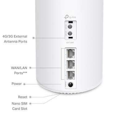 TP-Link Deco X10 4G+ WiFi 6 mesh-router (1-pack)