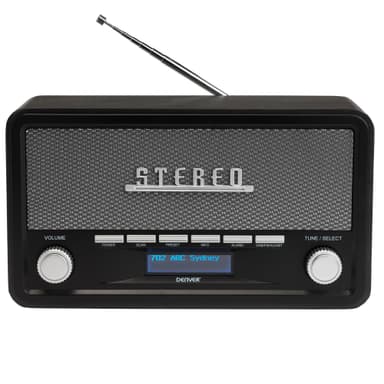 DAB+/FM-radio med Bluetooth DAB-18DGR