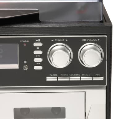 Musikcenter med skivspelare DAB+/FM-radio MRD-166