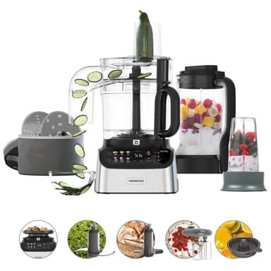 Kenwood MultiPro OneTouch matberedare FDM73.850.SS (borstad metall)
