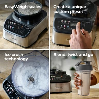 Kenwood MultiPro OneTouch matberedare FDM73.850.SS (borstad metall)