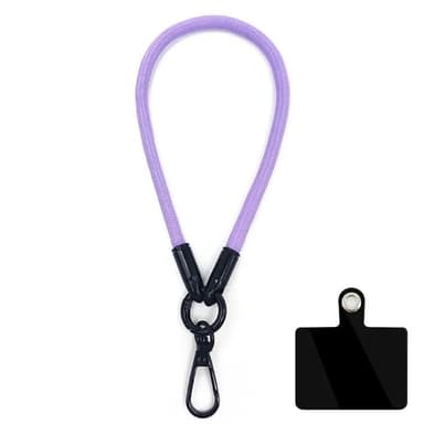 Handledsrem 10mm med fästbricka - Lila