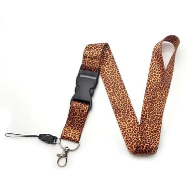 Nyckelband Leopard Lux