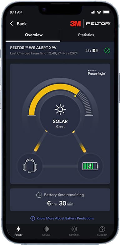 3M Peltor Alert XPV Solar headset