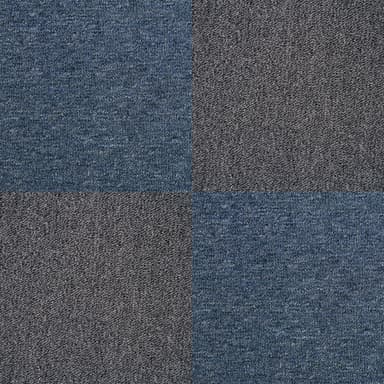 40 x Matta Kakel 10m2 / Storm Blue & Charcoal Black