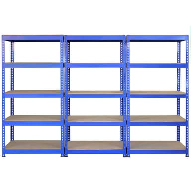 10 x Q-Rax 90 x 50 x 180cm Blå