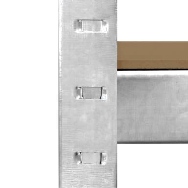 Galvaniserad Hyllenhet 90 x 40 x 180