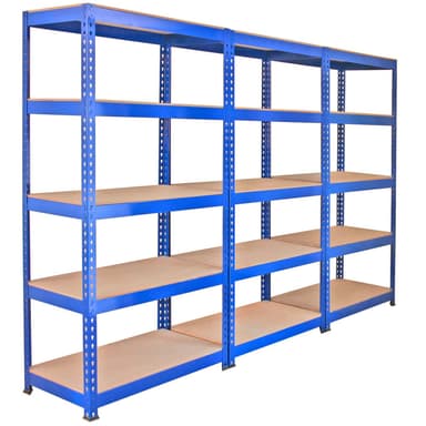 10 x Q-Rax 90 x 50 x 180cm Blå