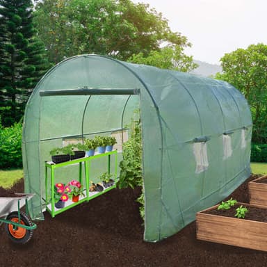 Polytunnel 19mm 5m x 2m med rack