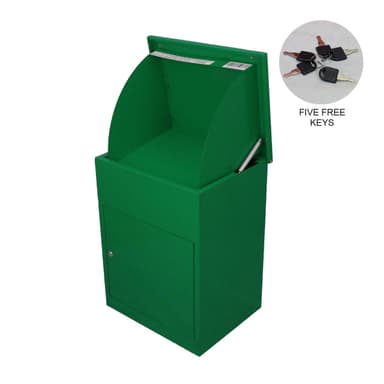Paketlåda Postlåda Grön