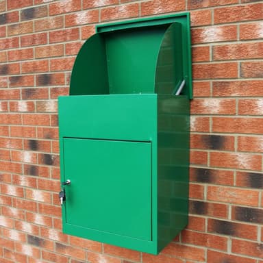 Paketlåda Postlåda Grön
