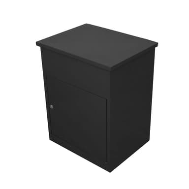 Paketlåda Postlåda Svart