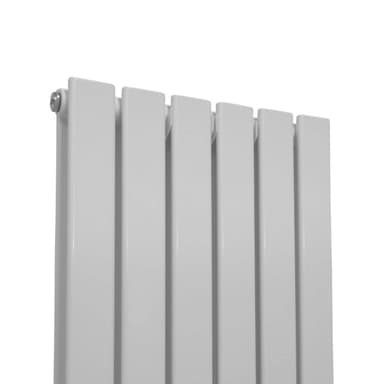 Designerradiatorer med Platta Paneler Vita 1600mm x 420mm