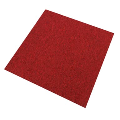 20 x mattplattor 5m2 / Scarlet Red