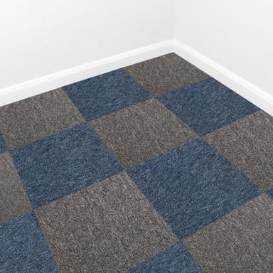 40 x Matta Kakel 10m2 / Storm Blue & Antracit