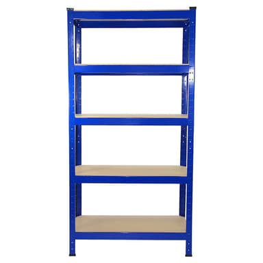 Monster Racking T-Rax Robusta Hyllor, Blå , 75 cm B, 30 cm D, Set om 4