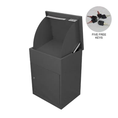 Paketlåda Postlåda Grå