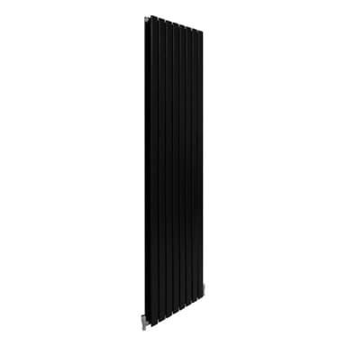 Designerradiatorer med Platta Paneler Svarta 1800mm x 560mm
