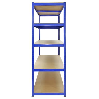 Monster Racking T-Rax Robusta Förvaringshyllor, Blå, 120 cm B, 60 cm D, set om 10
