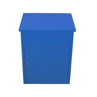 Paketlåda Postlåda Blå