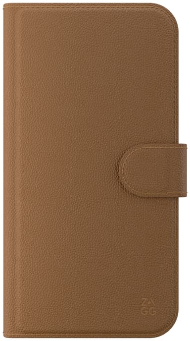 Zagg iPhone 12/12 Pro plånboksfodral (brunt)
